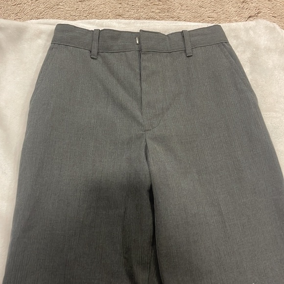 Boys Grey Dress Pants - Picture 2 of 7